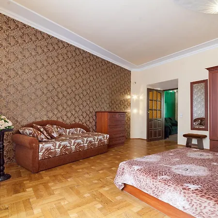 Apartment On Dudayeva 17 Lwów Zewnętrze zdjęcie